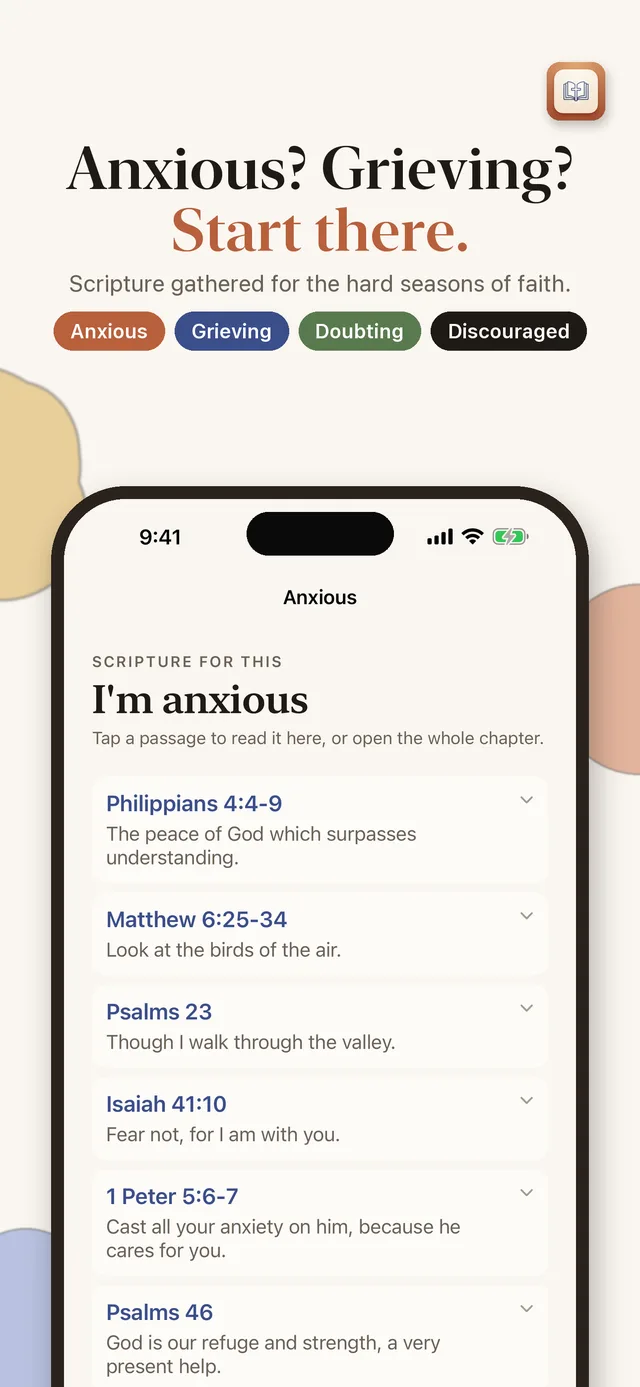 Healthy Faith guided paths: I'm anxious